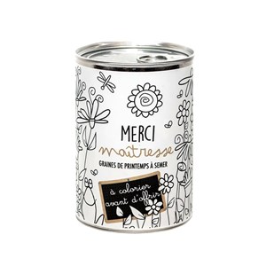 Kit à semer merci maitresse