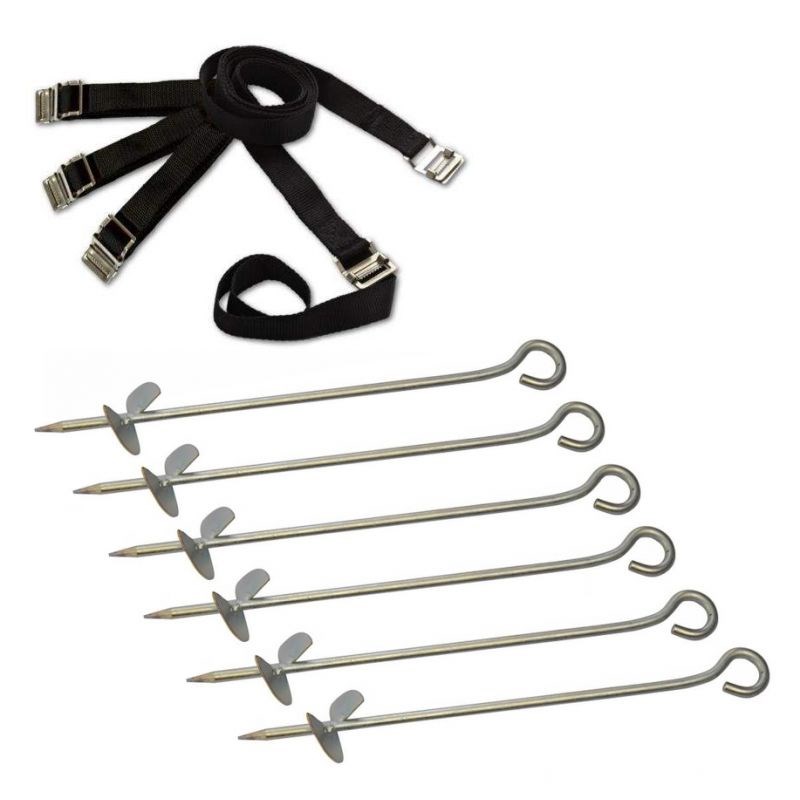 Trampoline kit d'ancrage au sol pour tr