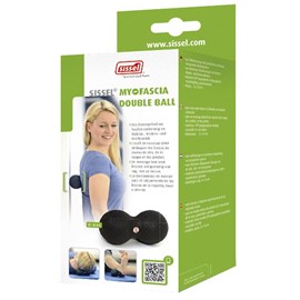 Double ball sissel myofascia 8 cm  - noir