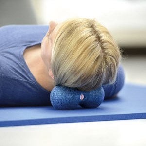 Double ball sissel myofascia 8 cm bleu