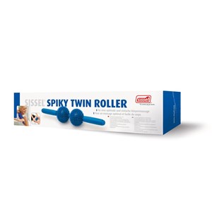 Sissel spiky twin roller bleu