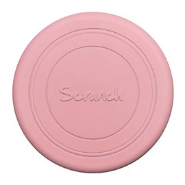 Frisebee en silicone souple rose