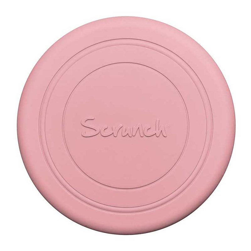 Frisebee en silicone souple rose