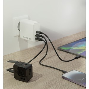 Chargeur 65w rapide pour portable et pc