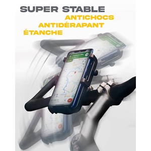 Support téléphone avec batterie intégrée