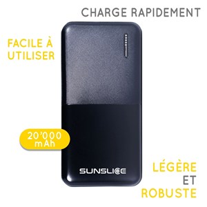 Batterie externe 20000mah puissante
