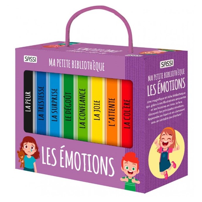 Coffret Ma Petite Bibliothèque - Les émotions main image 1