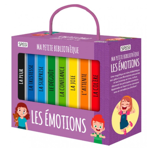 Sassi Junior - Ma petite bibliothèque - les émotions