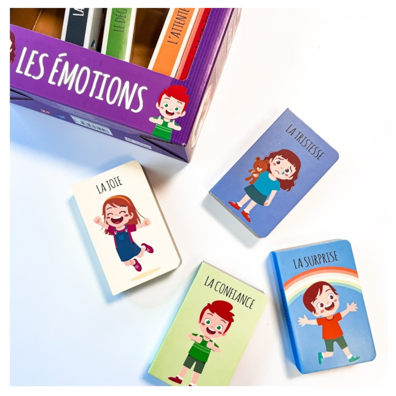 Ma petite bibliothèque - les émotions (Sassi Junior) - Image 1