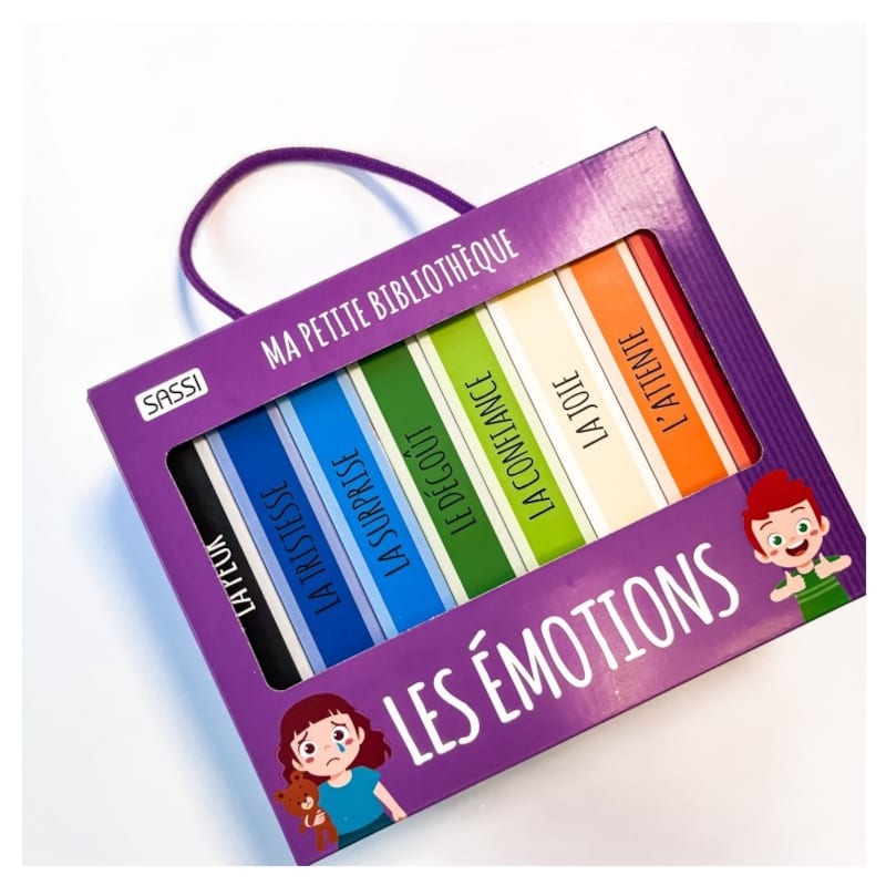 Ma petite bibliothèque - les émotions (Sassi Junior) - Image 2