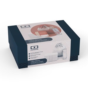 Coffret cadeau déjeuner nomade rose