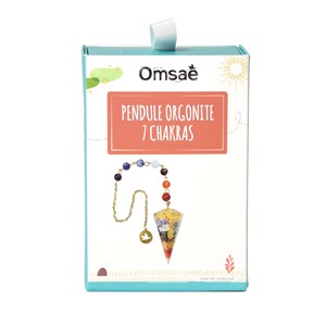 Pendule orgonite 7 chakras