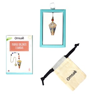 Pendule orgonite 7 chakras