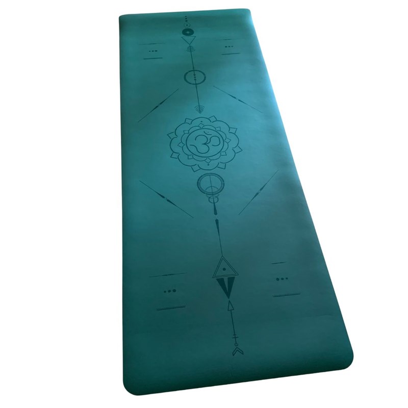 YOGOM - Tapis de yoga antidérapant star om cana