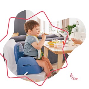 Rehausseur chaise enfant - chat, pliable