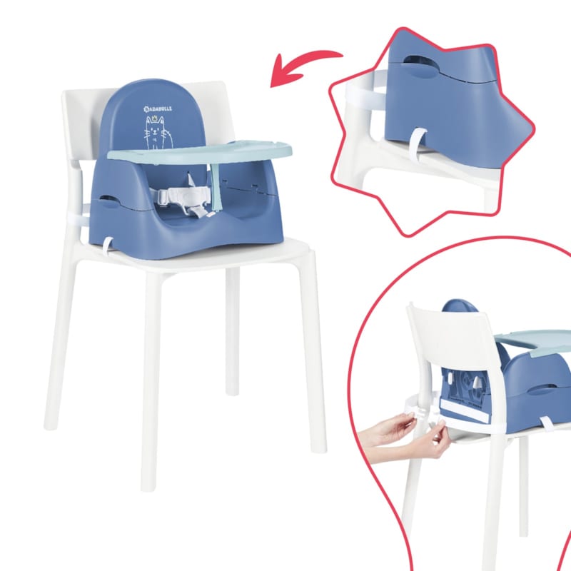 Rehausseur chaise enfant - chat, pliable (Badabulle) - Image 3