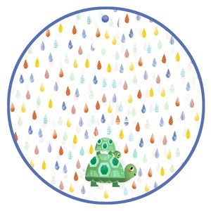 Cape de pluie tortue