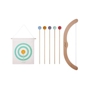 Arc flèches et cible - jouet en bois