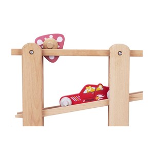 Circuit à billes en bois xl voiture