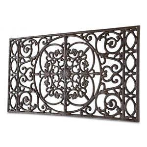 Paillasson rectangulaire fonte fonte