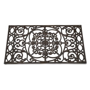 Paillasson rectangulaire fonte fonte
