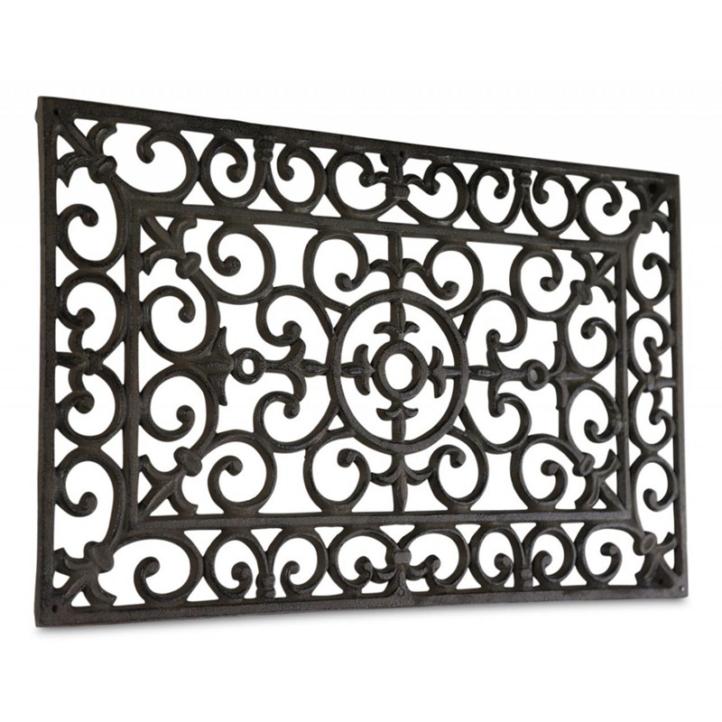 Paillasson rectangulaire fonte fonte