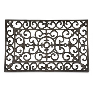 Paillasson rectangulaire fonte fonte