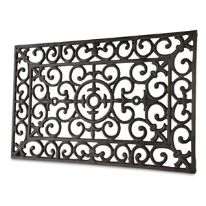 Paillasson rectangulaire fonte fonte