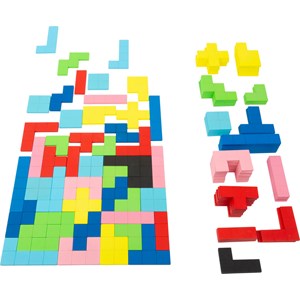 Puzzle en bois formes géométriques