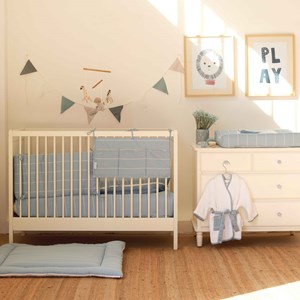 Tapis de jeu delicate blue