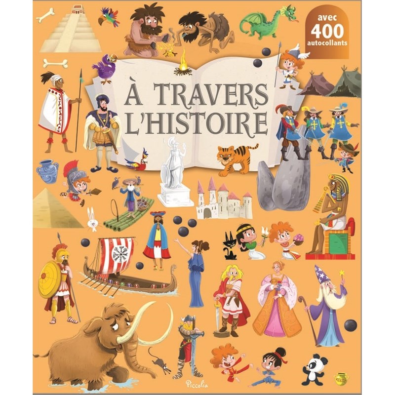 400 autocollants a travers l'histoire
