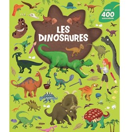 400 autocollants les dinosaures
