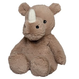 Peluche bouillotte rhino junior