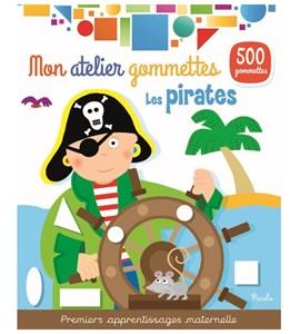 Mon atelier gommettes les pirates
