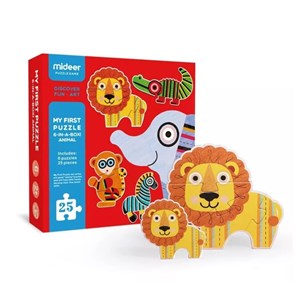 Mon 1er puzzle animaux de la jungle