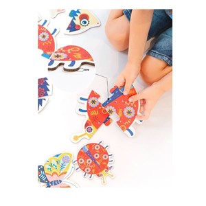 Mon 1er puzzle animaux du jardin