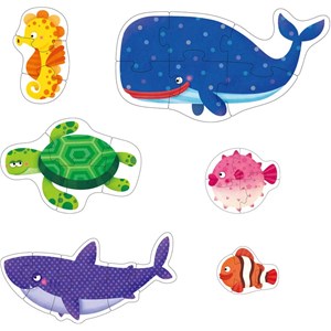 Mon 1er puzzle animaux de l'océan