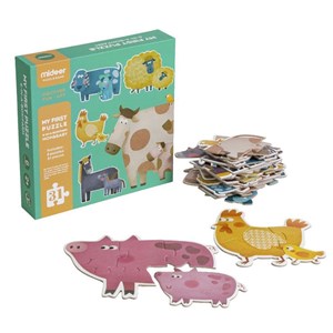 Mon 1er puzzle animaux et leurs petits