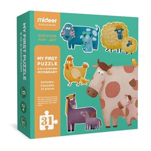 Mon 1er puzzle animaux et leurs petits