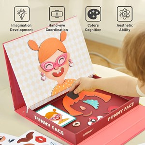 Coffret magnétique funny face 56 pcs