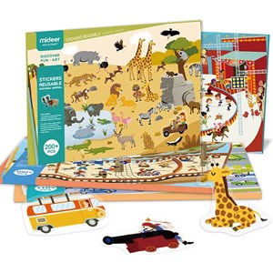 Stickers repositionnables animaux