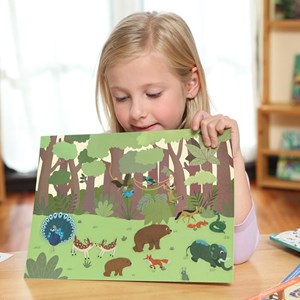 Stickers repositionnables animaux