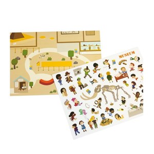 Stickers repositionnables civilisations