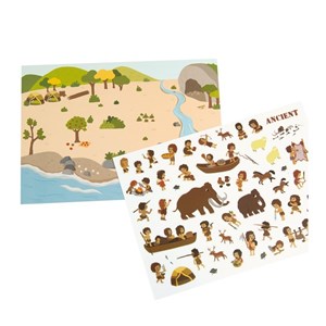 Stickers repositionnables civilisations