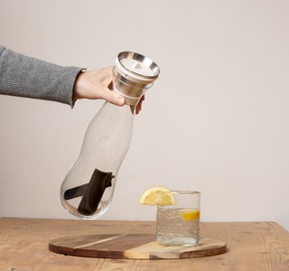Carafe filtrante suivi charbon actif