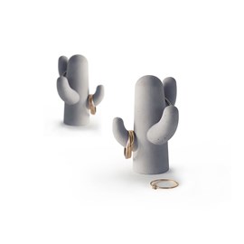 Cactus - porte-bijoux béton (duo)