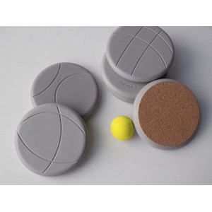 Petanque - dessous de verre en béton