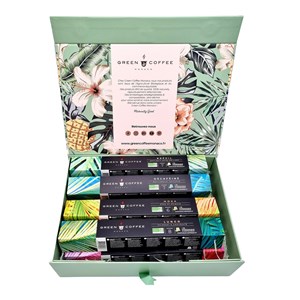 Coffret capsules café bio biodégradables