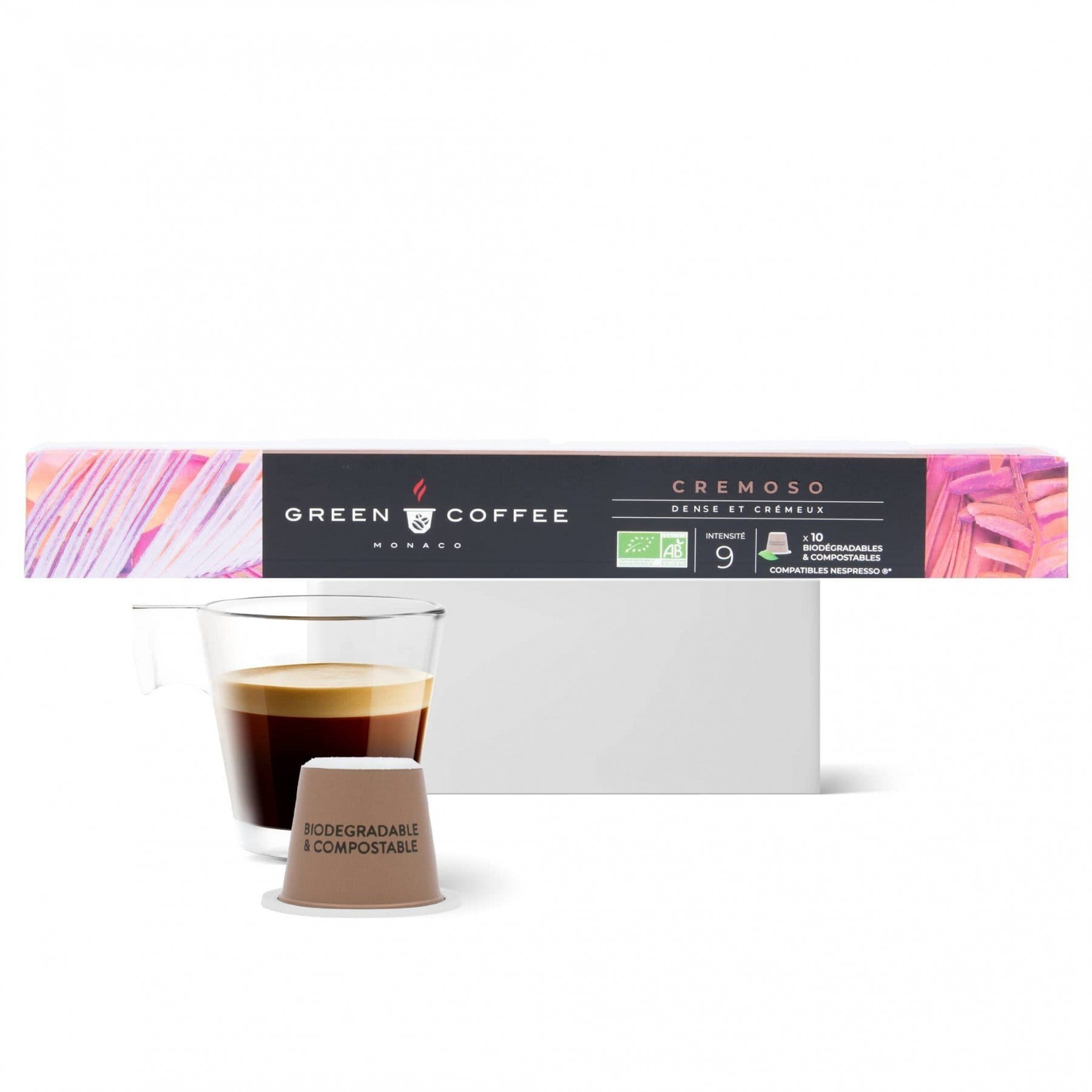 Coffret découverte 6 Cafés Bio 90 Capsules zéro déchet compatibles  Nespresso®