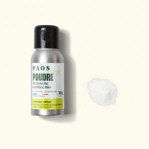 Poudre de douche bio - verveine citron